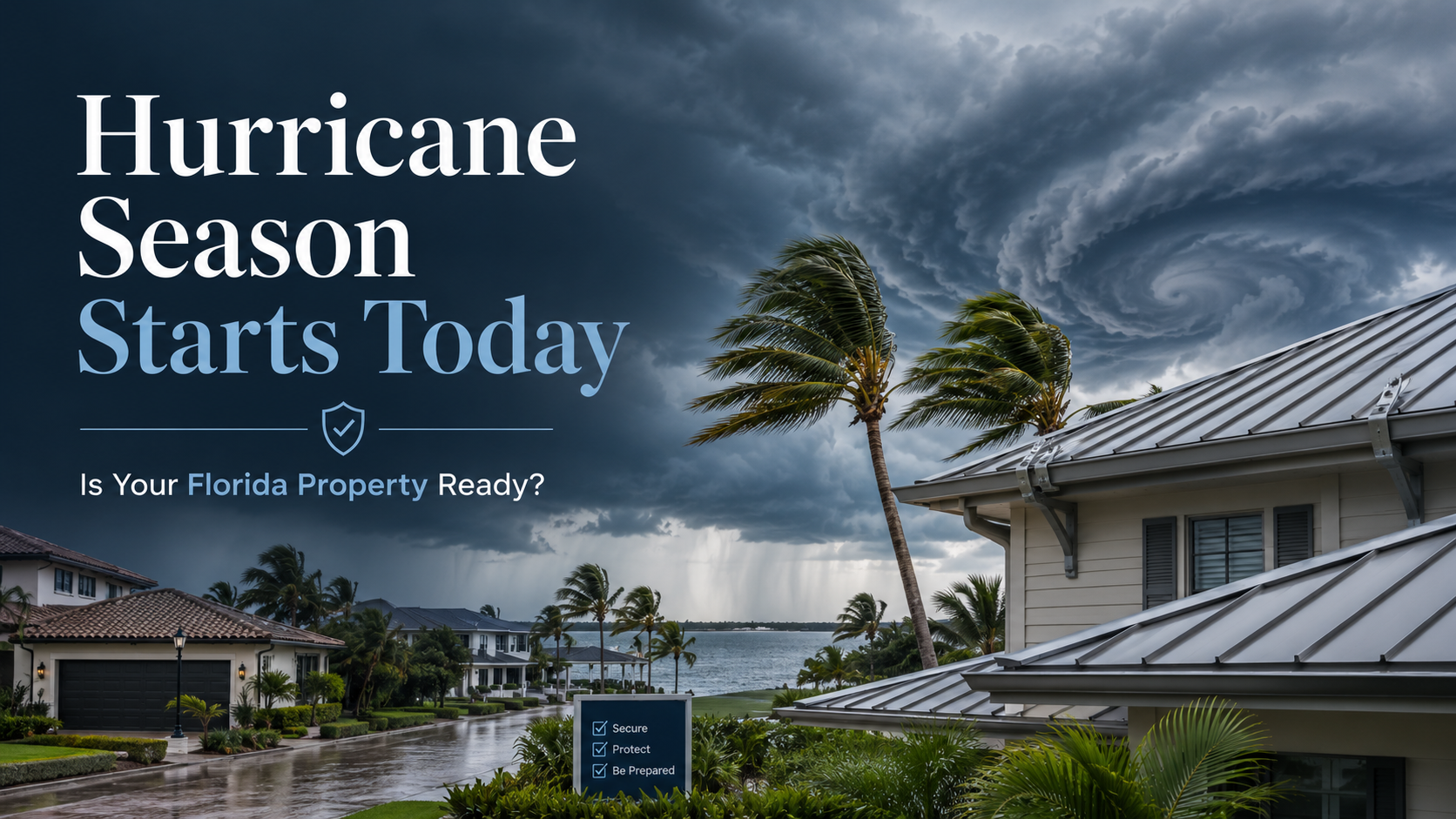 Hurricane Season 2026 Starts Today — Is Your Central Florida Roof Ready?